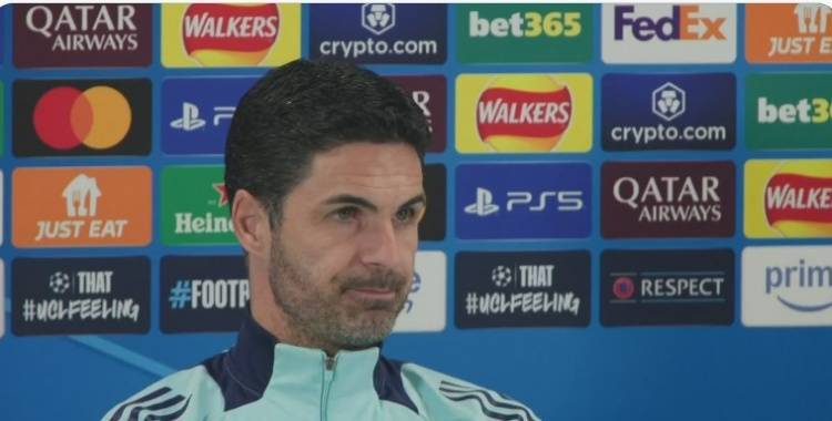 阿尔特塔：安帅在欧冠的成就无人能及 我们需要书写自己的历史